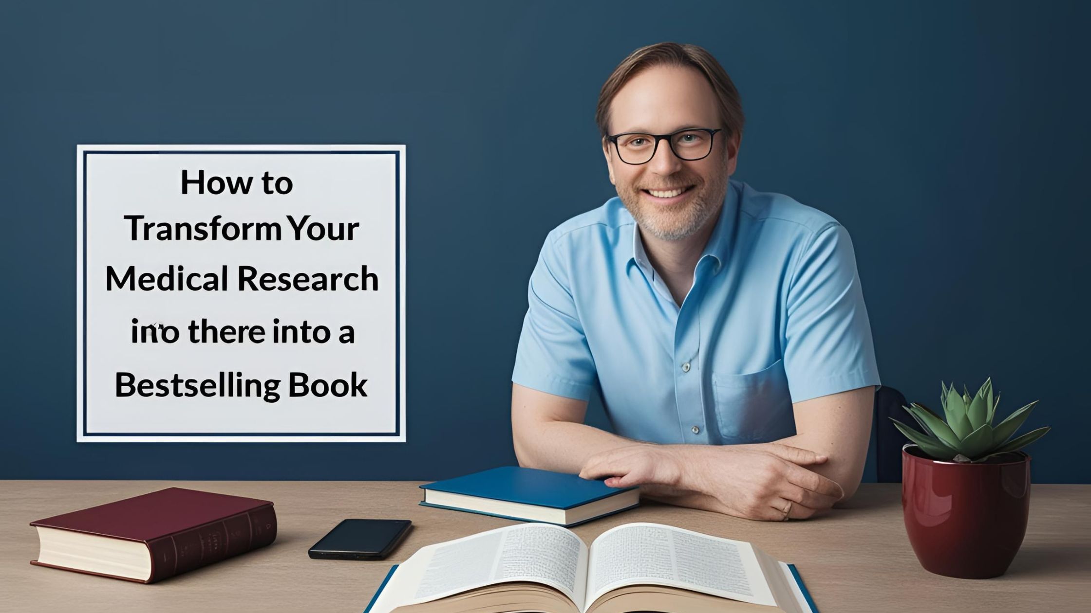 How to Transform Your Medical Research into a Bestselling Book
