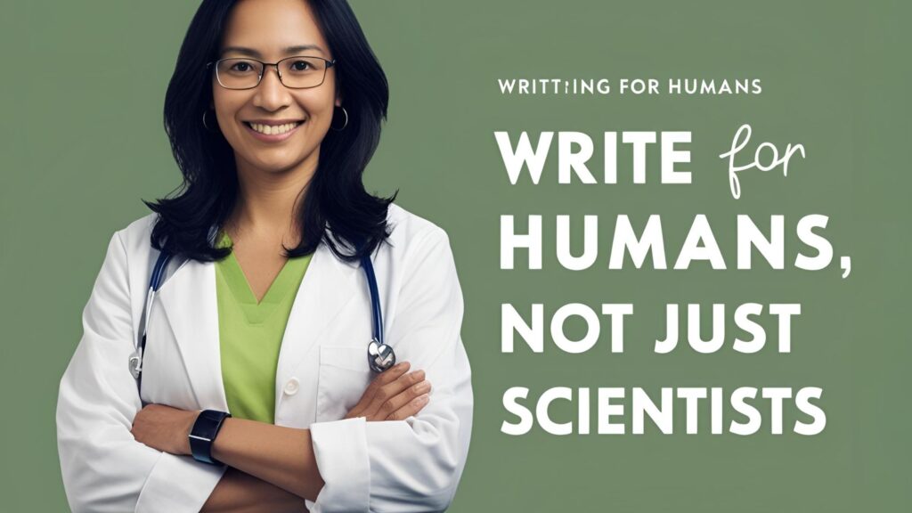 Write for Humans, Not Just Scientists